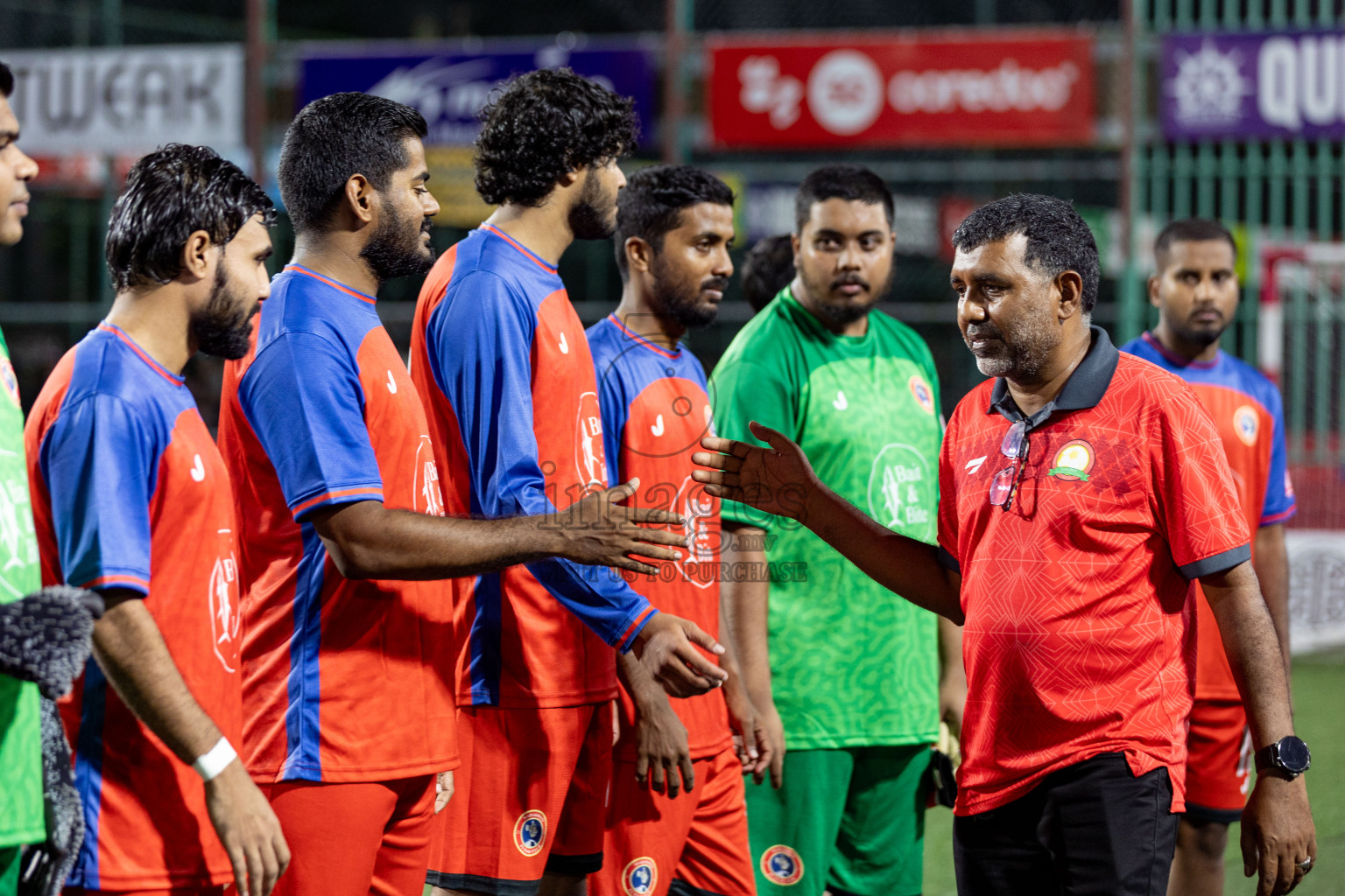 S Maradhoo vs S Meedhoo in Day 12 of Golden Futsal Challenge 2025 was held on Thursday, 16th January 2025, in Hulhumale', Maldives.
Photos: Hassan Simah / images.mv