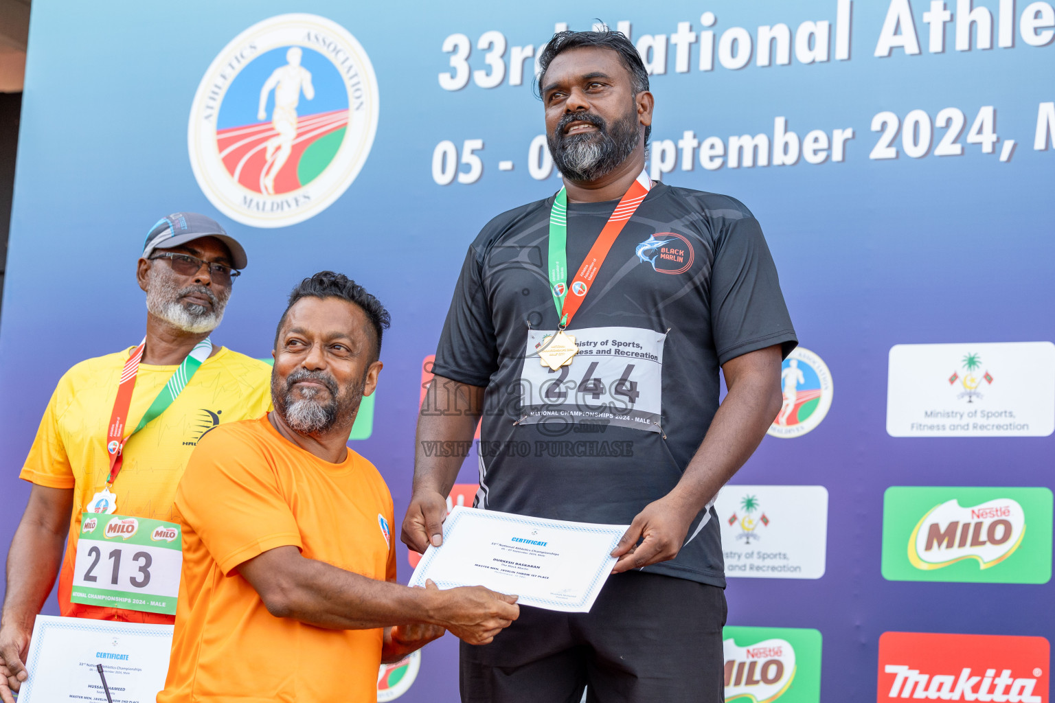 Day 2 of 33rd National Athletics Championship was held in Ekuveni Track at Male', Maldives on Friday, 6th September 2024.
Photos: Ismail Thoriq / images.mv