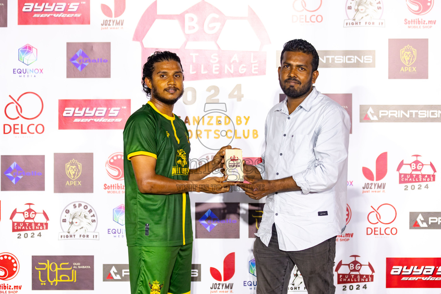 Bretheren SC vs Squadra in Day 2 of BG Futsal Challenge 2024 was held on Wednesday, 13th March 2024, in Male', Maldives Photos: Nausham Waheed / images.mv