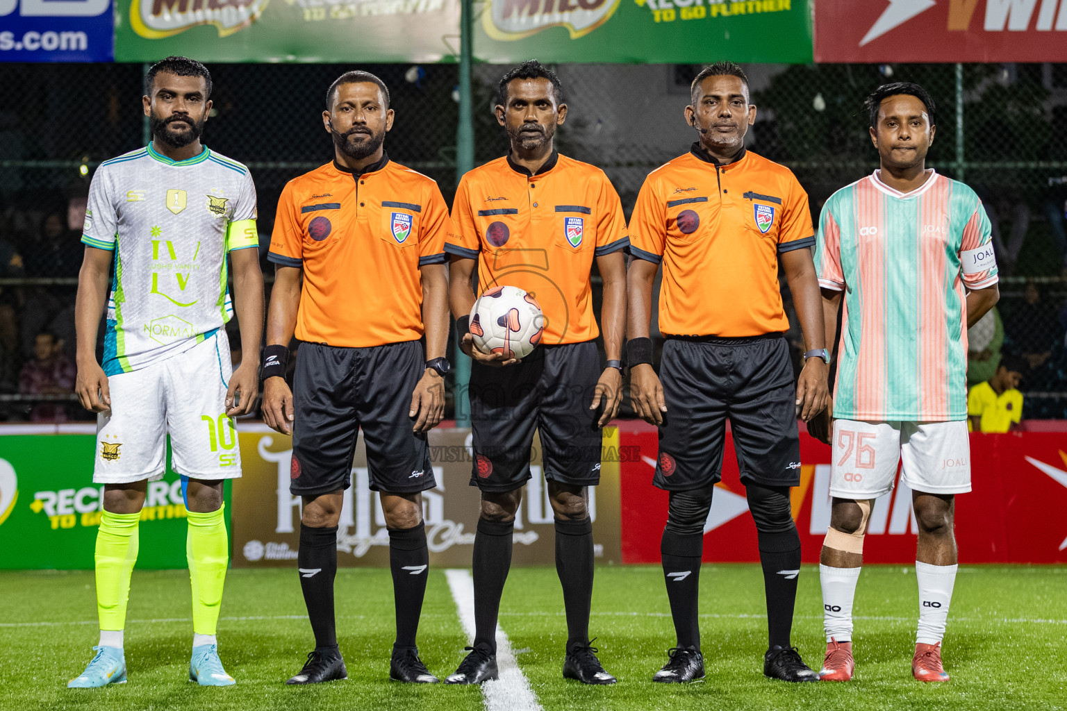 WAMCO vs Joali Maldives in Kings Cup of Club Maldives Cup 2025 held in Rehendi Futsal Ground, Hulhumale', Maldives on Monday, 1st September 2025. Photos: Areef, Yasna / images.mv