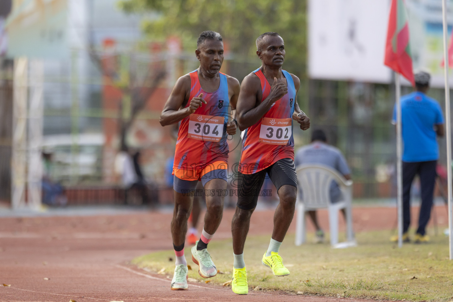 Day 1 of National Athletics Championship 2025 was held at Ekuveni Running Ground in Male', Maldives on Thursday, 14th August 2025. Photos: Hasni / images.mv