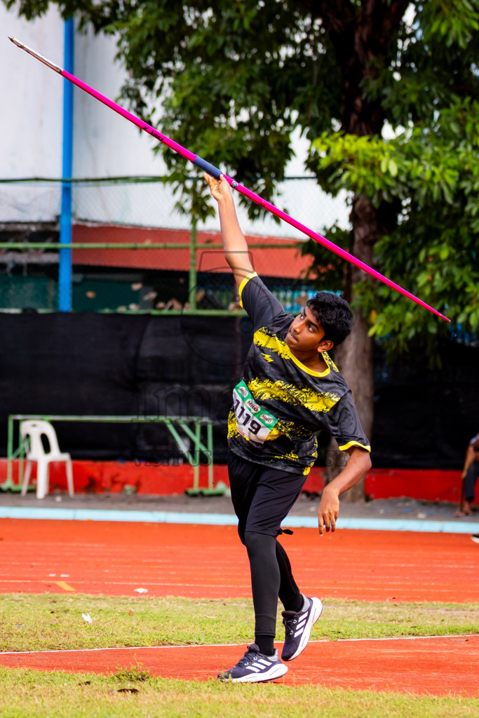 Day 6 of Inter-school Athletics Championship 2025 held in Ekuveni Synthetic Track, Male', Maldives on Sunday, 12th October 2025. Photos by: Nausham Waheed / Images.mv