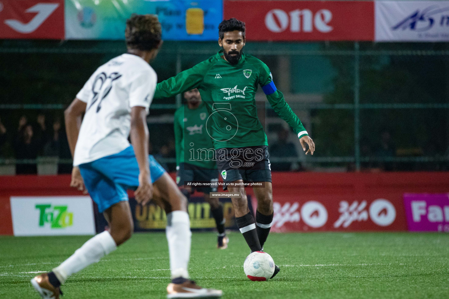 HDh. Finey vs Hdh. Makunudhoo in Day 3 of Golden Futsal Challenge 2023 on 07 February 2023 in Hulhumale, Male, Maldives