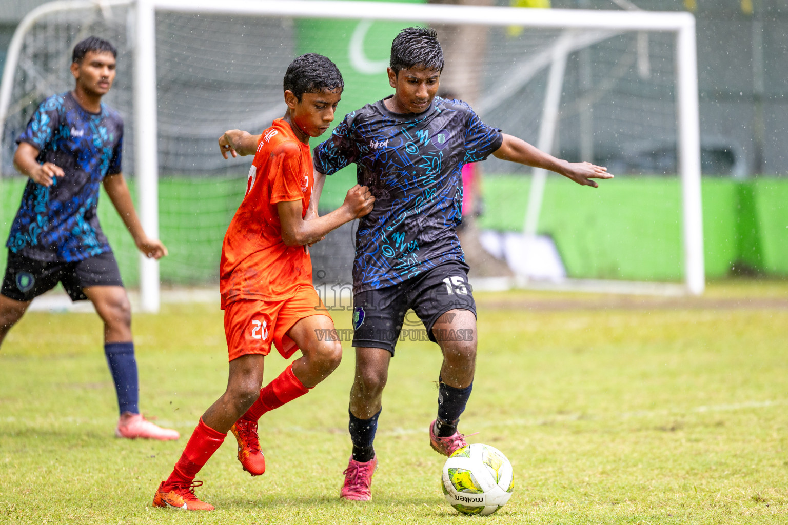 Day 4 of MILO Academy Championship 2024 (U-14) was held in Henveyru Stadium, Male', Maldives on Sunday, 3rd November 2024.
Photos: Ismail Thoriq /  Images.mv