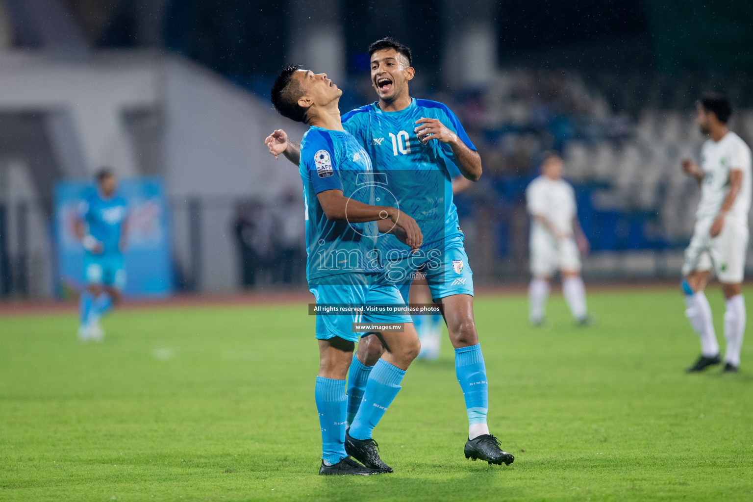 India vs Pakistan in the opening match of SAFF Championship 2023 held in Sree Kanteerava Stadium, Bengaluru, India, on Wednesday, 21st June 2023. Photos: Nausham Waheed / images.mv