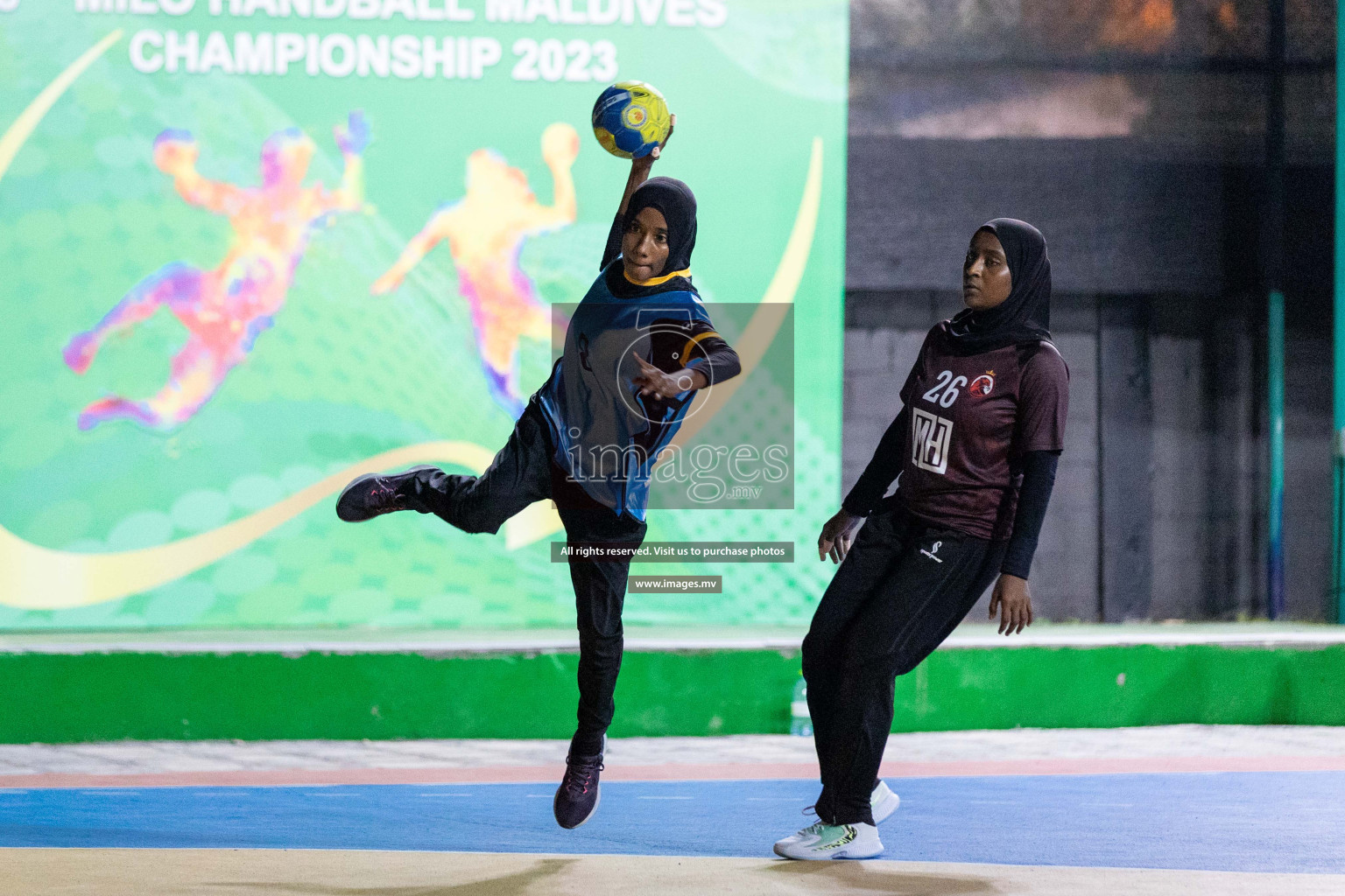 Day 11 of 6th MILO Handball Maldives Championship 2023, held in Handball ground, Male', Maldives on 30th May 2023 Photos: Shuu / Images.mv