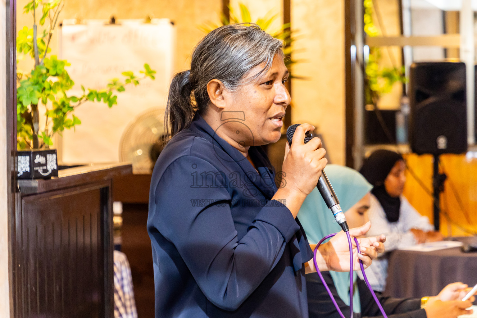 Annual General Meeting 2024 of Netball Association of Maldives was held on Thursday , 28th March 2024, in Male', Maldives Photos: Nausham Waheed / images.mv