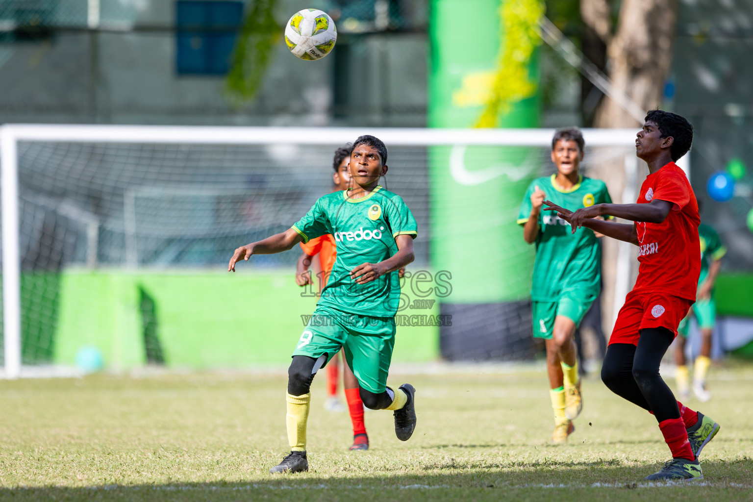 Day 4 of MILO Academy Championship 2024 (U-14) was held in Henveyru Stadium, Male', Maldives on Sunday, 3rd November 2024. Photos: Ismail Thoriq / Images.mv