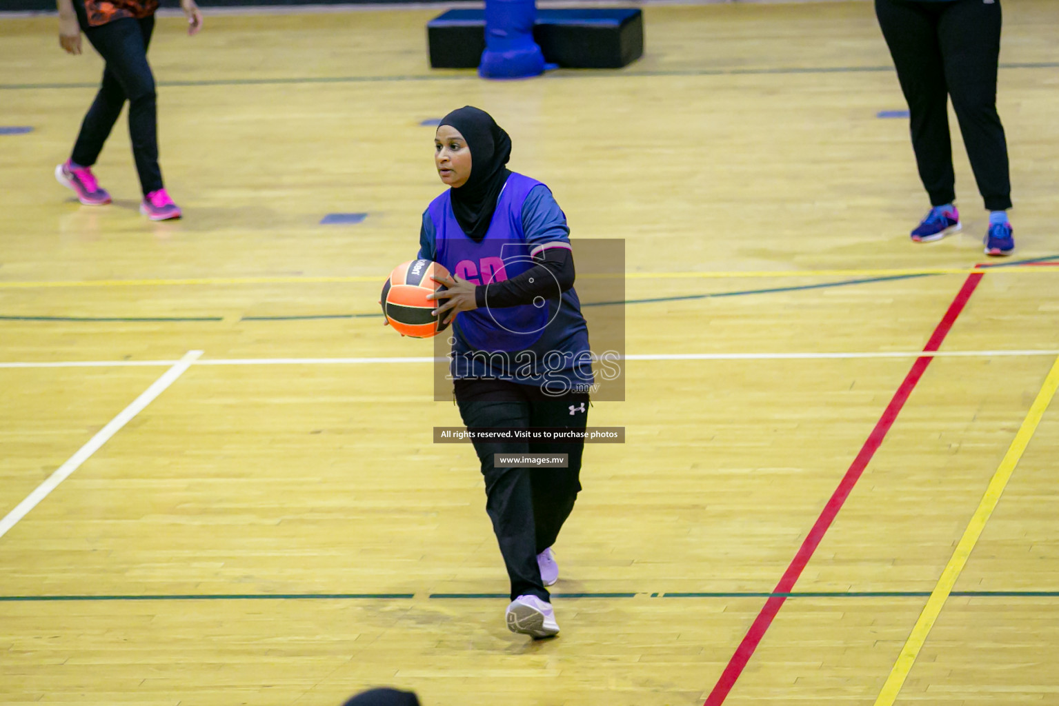 Xenith Sports Club vs Club Matrix in the Milo National Netball Tournament 2022 on 18 July 2022, held in Social Center, Male', Maldives. Photographer: Ahmed Dhaadh / Images.mv