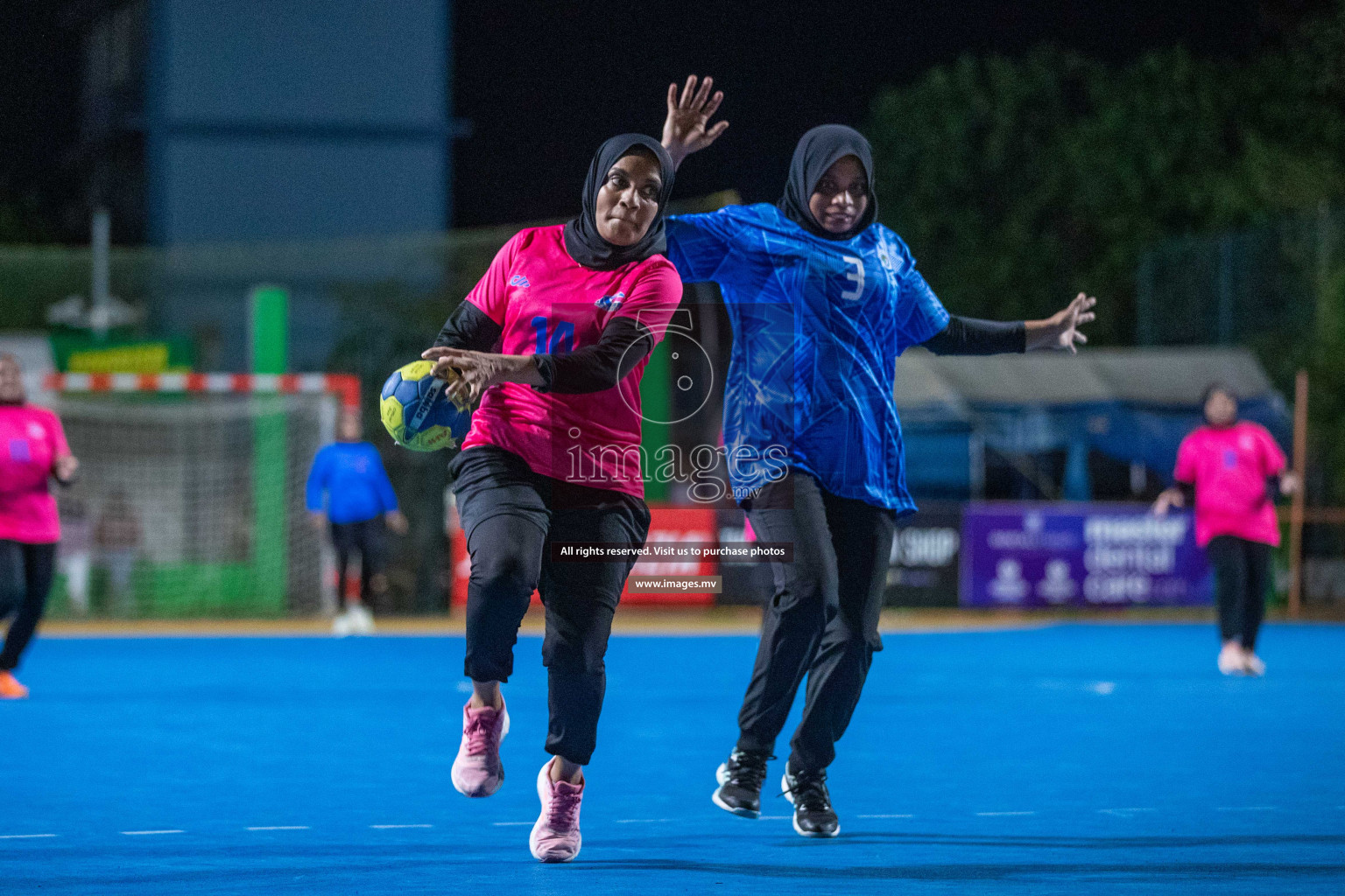 Day 8 of 6th MILO Handball Maldives Championship 2023, held in Handball ground, Male', Maldives on 27th May 2023 Photos: Nausham Waheed/ Images.mv