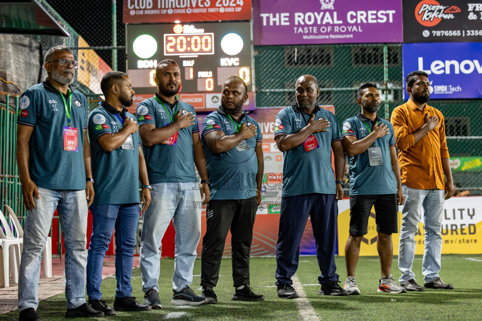 TEAM BADHAHI vs KULHIVARU VUZARA CLUB in the Semi-finals of Club Maldives Classic 2024 held in Rehendi Futsal Ground, Hulhumale', Maldives on Tuesday, 19th September 2024. 
Photos: Ismail Thoriq / images.mv