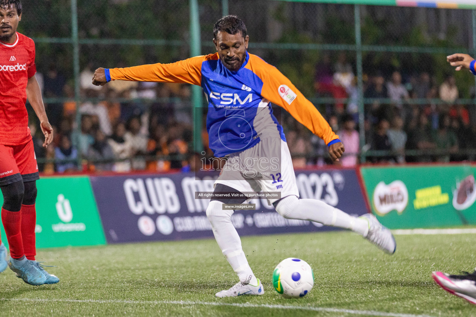 Team FSM vs Ooredoo in Club Maldives Cup 2023 held in Hulhumale, Maldives, on Thursday, 20th July 2023 Photos: Shu / images.mv