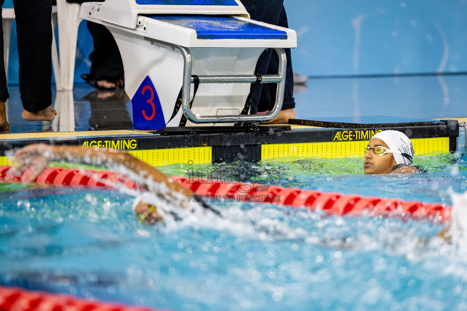 Day 5 of BML 21st Interschool Swimming Competition 2025 was held in Hulhumale' Swimming Pool, Hulhumale', Maldives on Wednesday, 15th October 2025. 
Photos: Hassan Simah / images.mv