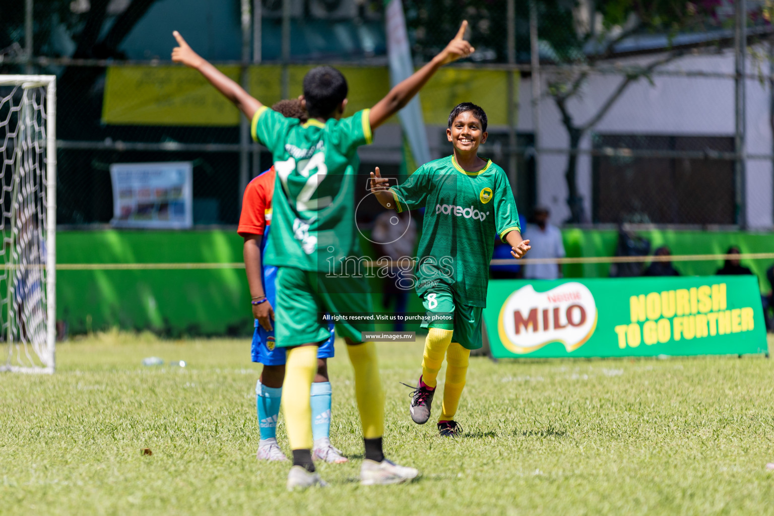 Day 1 of MILO Academy Championship 2023 (U12) was held in Henveiru Football Grounds, Male', Maldives, on Friday, 18th August 2023.