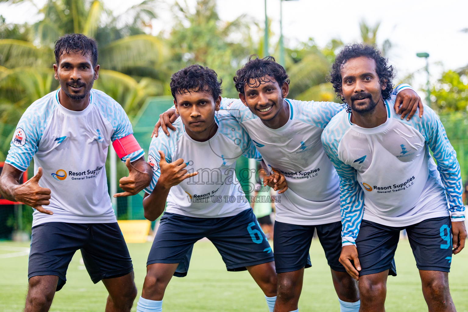 Barcelo vs Lily Beach in Semi Final of Resort League 2025 (Ari Zone) was held on Friday, 27th June 2025 in Conrad Maldives Rangali Island, Alif Dhaalu Atoll, Maldives. Photos: Nausham Waheed / images.mv