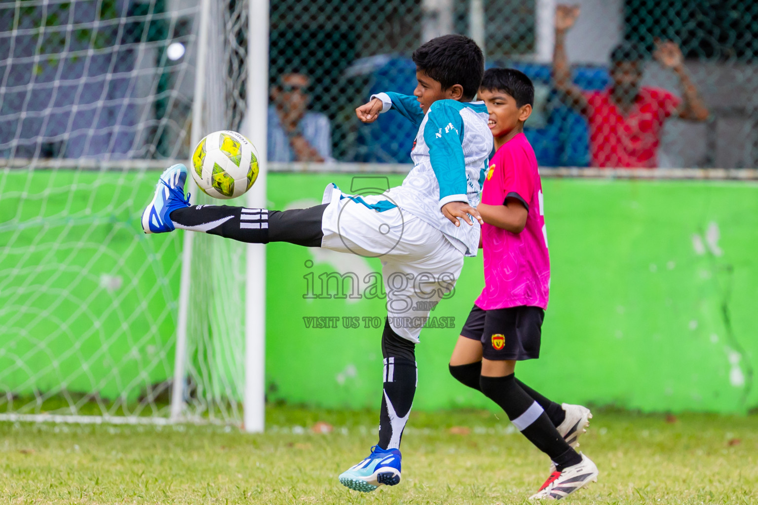 Day 1 of MILO Academy Championship 2025 (U-12) was held at Henveiru Stadium in Male', Maldives on Thursday, 1st May 2025. Photos: Nausham Waheed / images.mv
