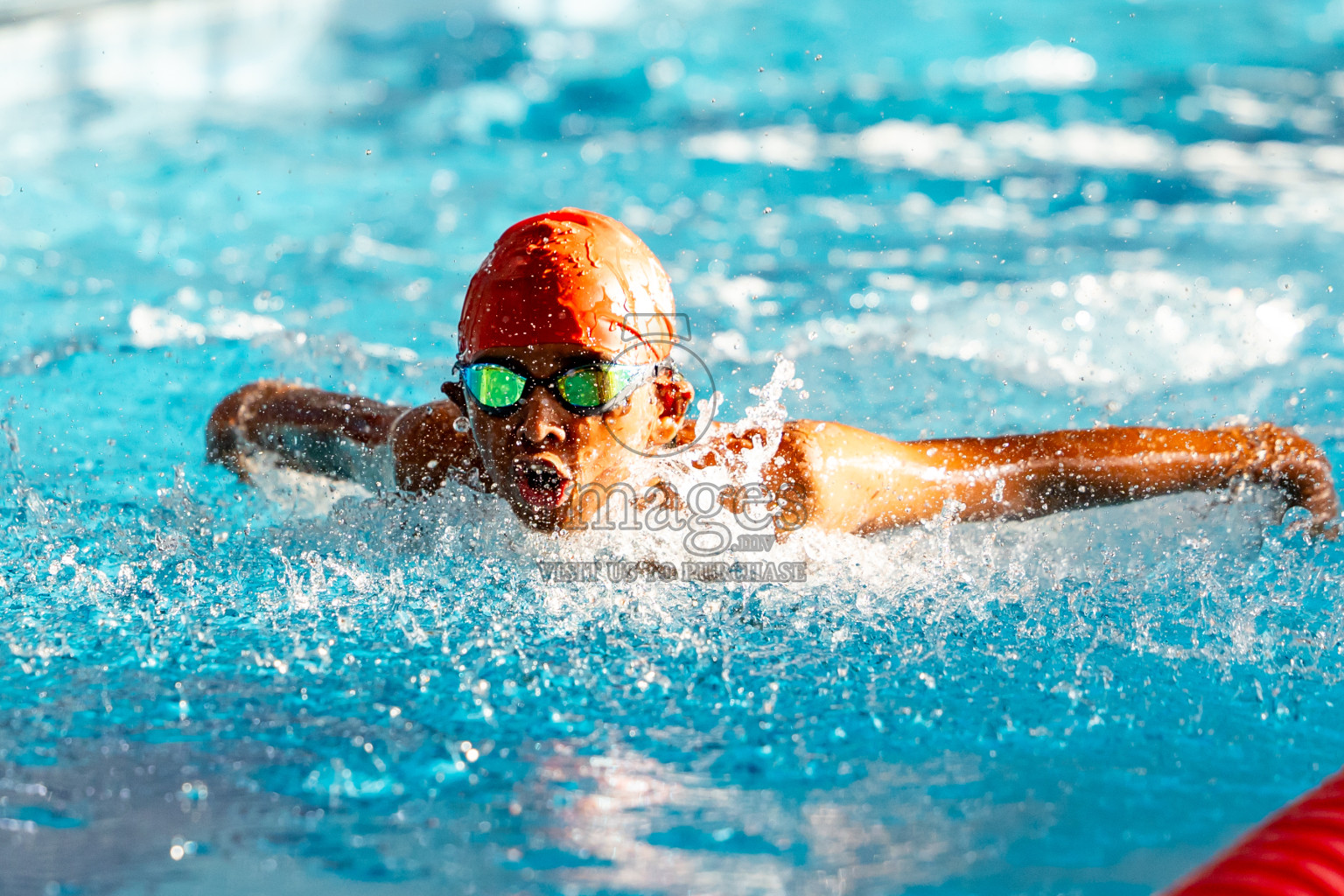 Day 5 of 20th Inter-school Swimming Competition 2024 held in Hulhumale', Maldives on Wednesday, 16th October 2024. Photos: Nausham Waheed / images.mv