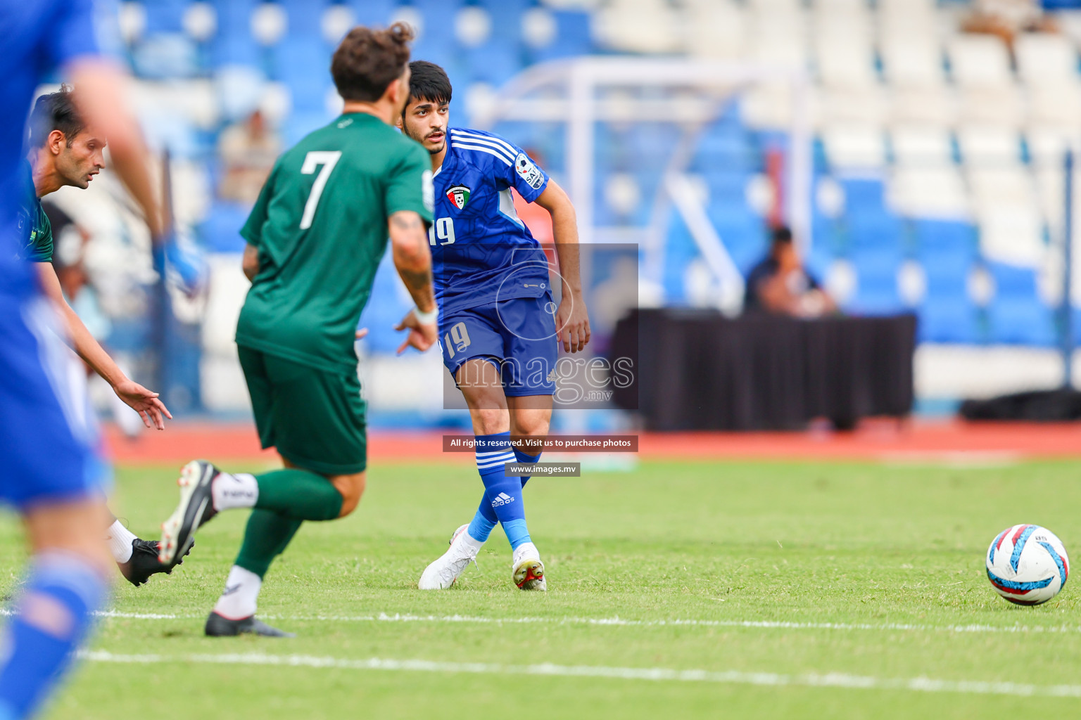 Pakistan vs Kuwait in SAFF Championship 2023 held in Sree Kanteerava Stadium, Bengaluru, India, on Saturday, 24th June 2023. Photos: Nausham Waheed, Hassan Simah / images.mv