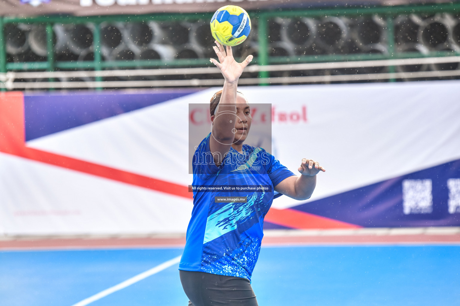 Day 7 of MILO 6th Inter Office Handball Tournament 2022 Photos by Nausham waheed