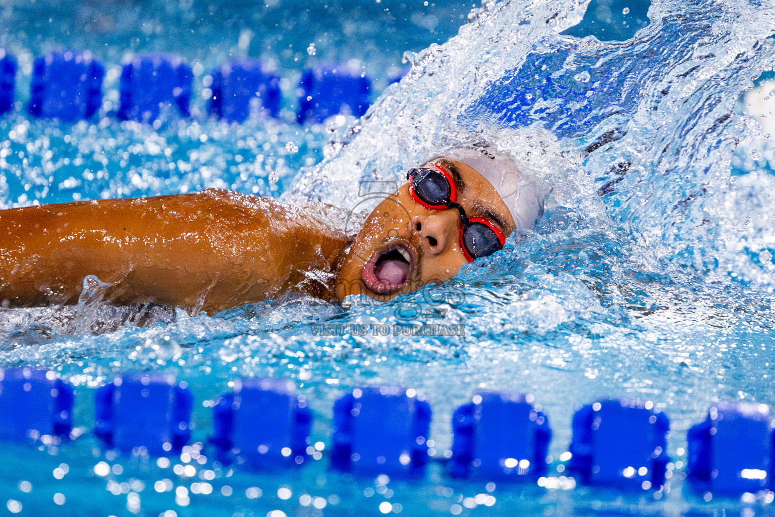 Day 3 of National Swimming Competition 2024 held in Hulhumale', Maldives on Sunday, 15th December 2024. Photos: Nausham Waheed/ images.mv