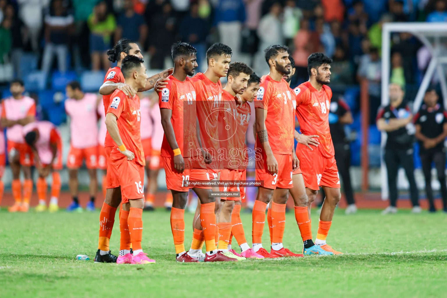 Kuwait vs India in the Final of SAFF Championship 2023 held in Sree Kanteerava Stadium, Bengaluru, India, on Tuesday, 4th July 2023. Photos: Nausham Waheed / images.mv