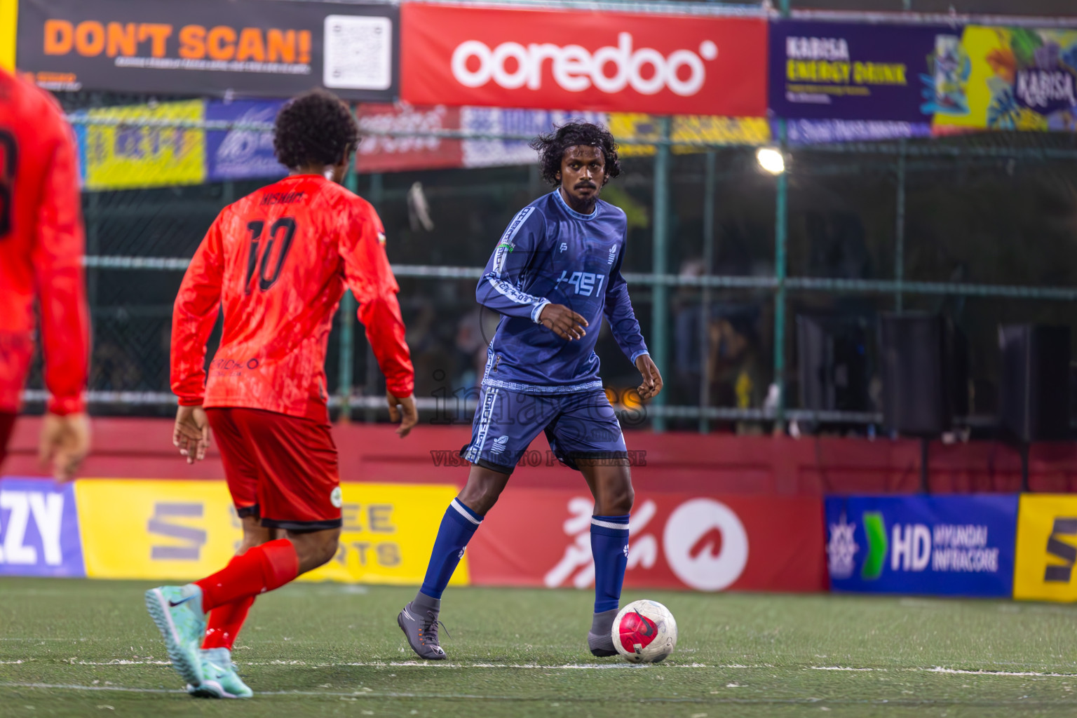 AA Feridhoo vs AA Mathiveri in Day 11 of Golden Futsal Challenge 2024 was held on Thursday, 25th January 2024, in Hulhumale', Maldives
Photos: Ismail Thoriq / images.mv