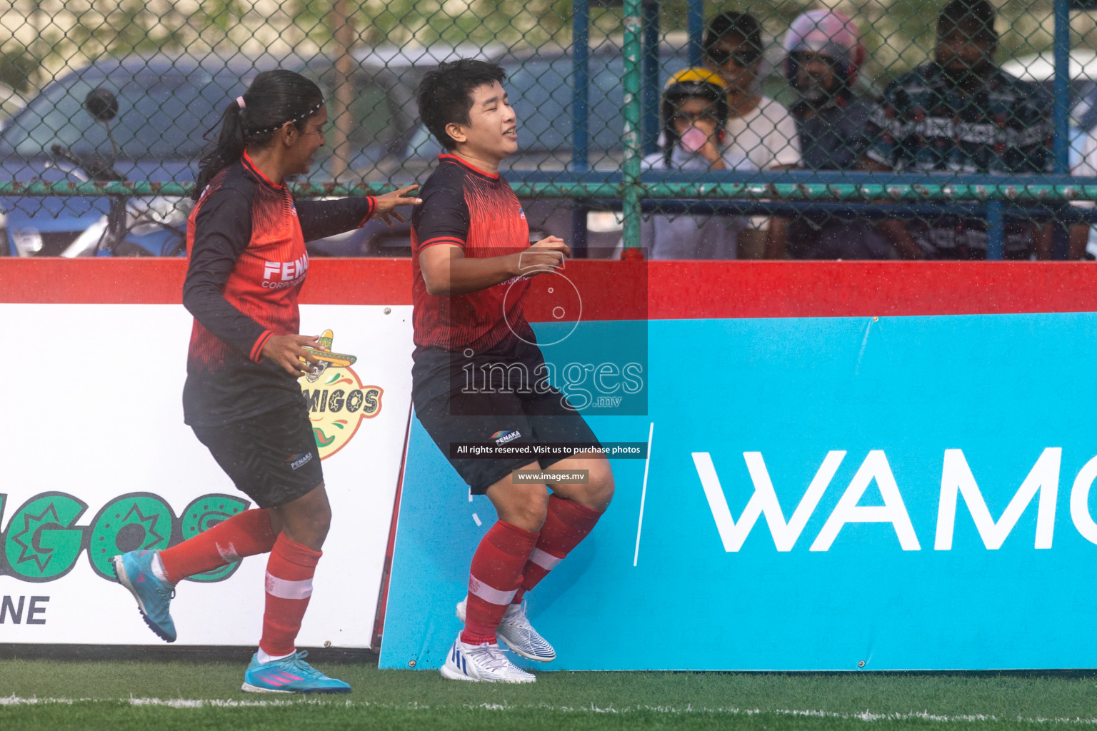 MPL vs Team Fenaka in Eighteen Thirty Women's Futsal Fiesta 2022 was held in Hulhumale', Maldives on Wednesday, 12th October 2022. Photos: Ismail Thoriq / images.mv