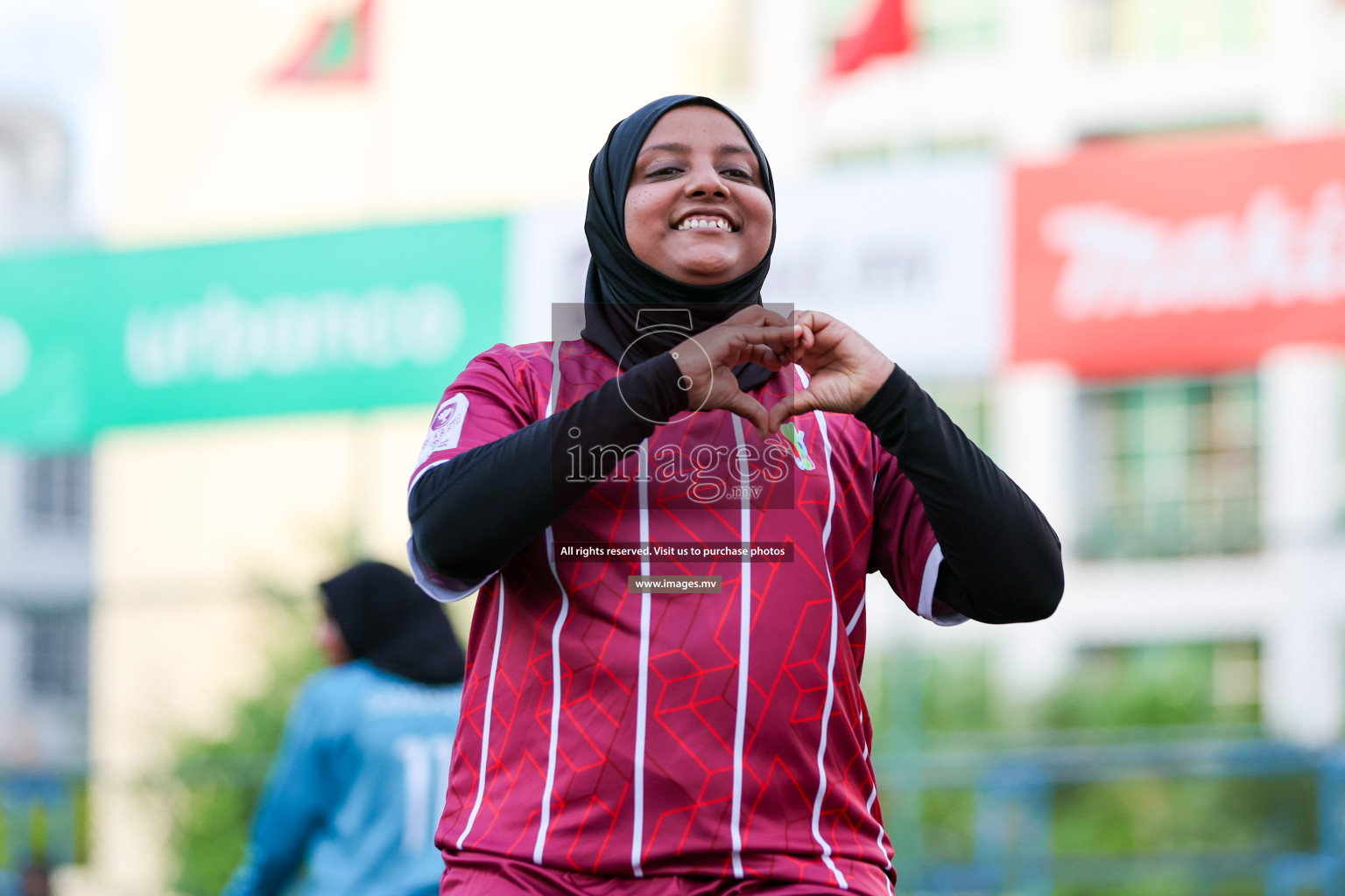 MIRA SC vs Club MYS in 18/30 Futsal Fiesta Classic 2023 held in Hulhumale, Maldives, on Tuesday, 18th July 2023 Photos: Nausham Waheed / images.mv