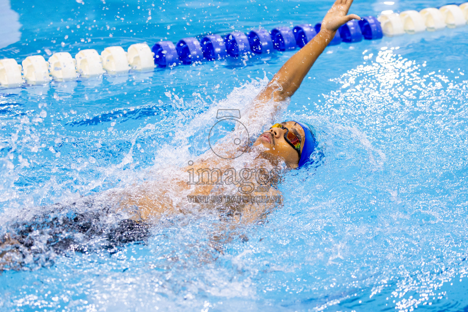 Day 2 of BML 21st Interschool Swimming Competition 2025 was held in Hulhumale' Swimming Pool, Hulhumale', Maldives on Sunday, 12th October 2025. Photos: Ismail Thoriq / images.mv