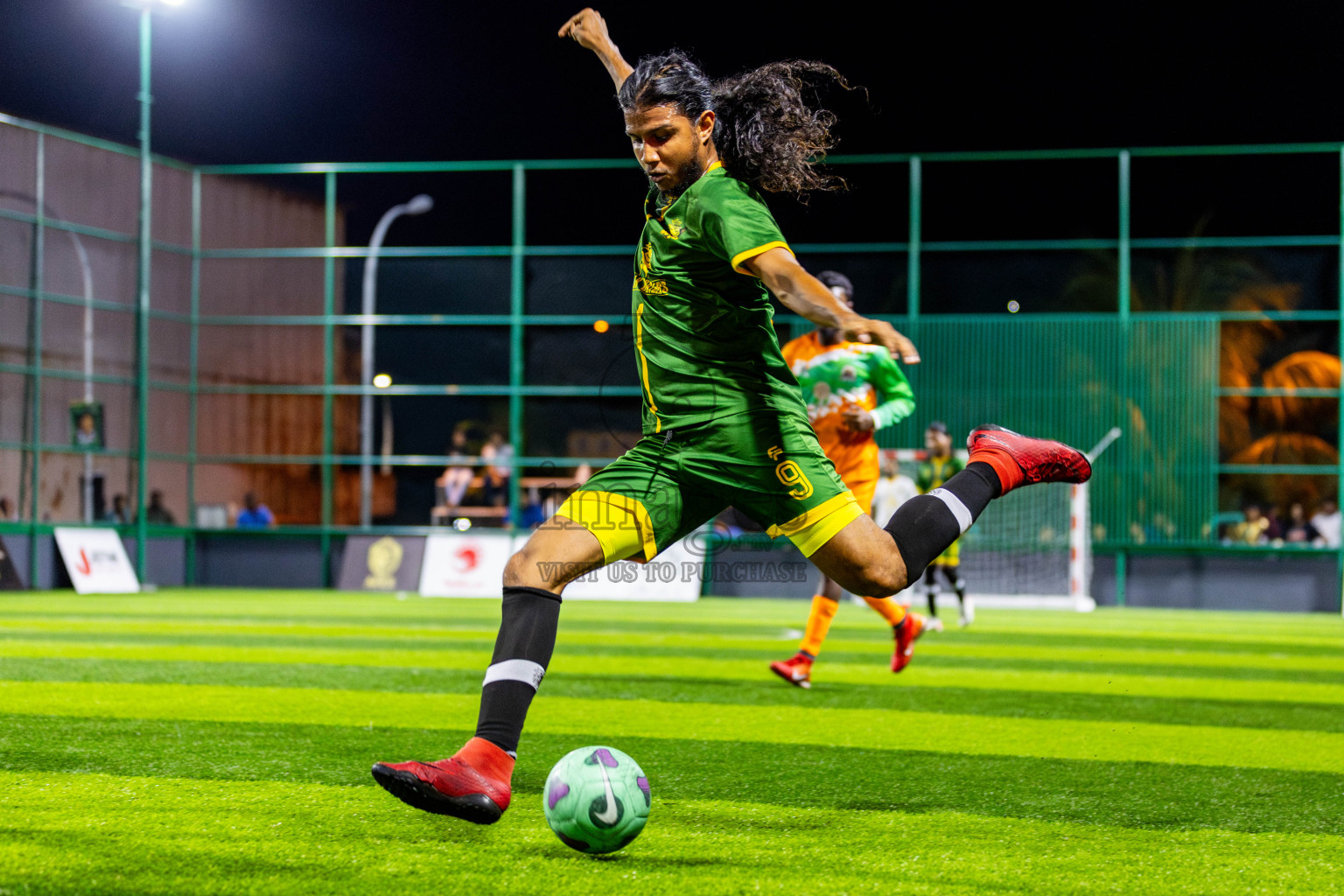 Squadra vs UNF in Day 2 of Quarter Finals of BG Futsal Challenge 2024 was held on Saturday , 30th March 2024, in Male', Maldives Photos: Nausham Waheed / images.mv