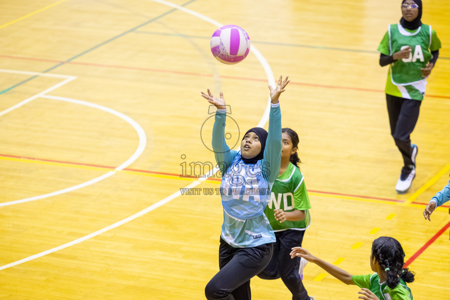 Day 13 of 26th Inter-School Netball Tournament 2025 was held in Social Center Indoor Hall on Saturday, 1st November 2025. Photos: Ismail Thoriq / images.mv