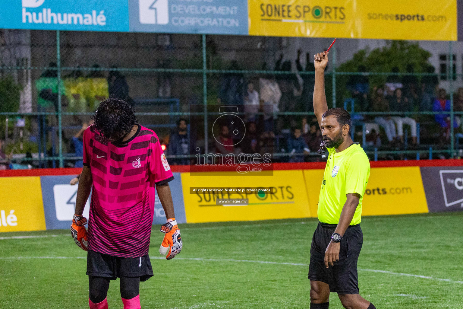 Raajje Online Club vs HARC in Club Maldives Cup 2022 was held in Hulhumale', Maldives on Monday, 10th October 2022. Photos: Ismail Thoriq / images.mv