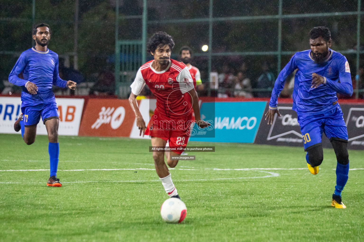 Customs RC vs Club Aasandha in Club Maldives Cup 2022 was held in Hulhumale', Maldives on Saturday, 15th October 2022. Photos: Hassan Simah/ images.mv