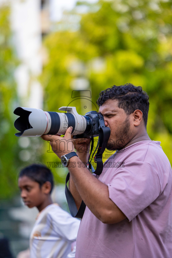 Day 1 of MILO Academy Championship 2024 - U12 was held at Henveiru Grounds in Male', Maldives on Thursday, 4th July 2024. Photos: Shuu Abdul Sattar / images.mv