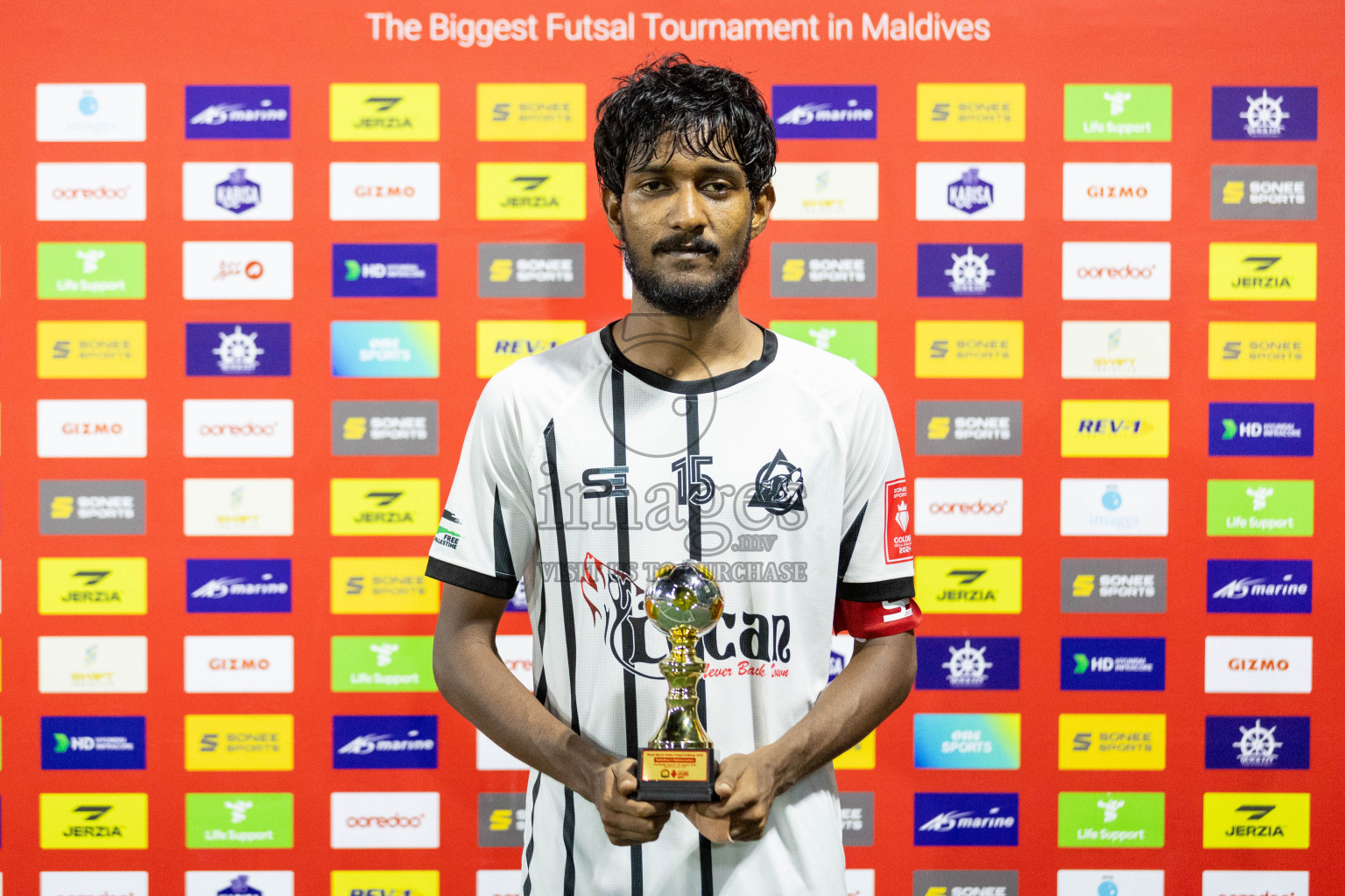 HDh Nellaidhoo VS HDh Nolhivaranfaru in Day 14 of Golden Futsal Challenge 2024 was held on Sunday, 28th January 2024, in Hulhumale', Maldives Photos: Nausham Waheed / images.mv