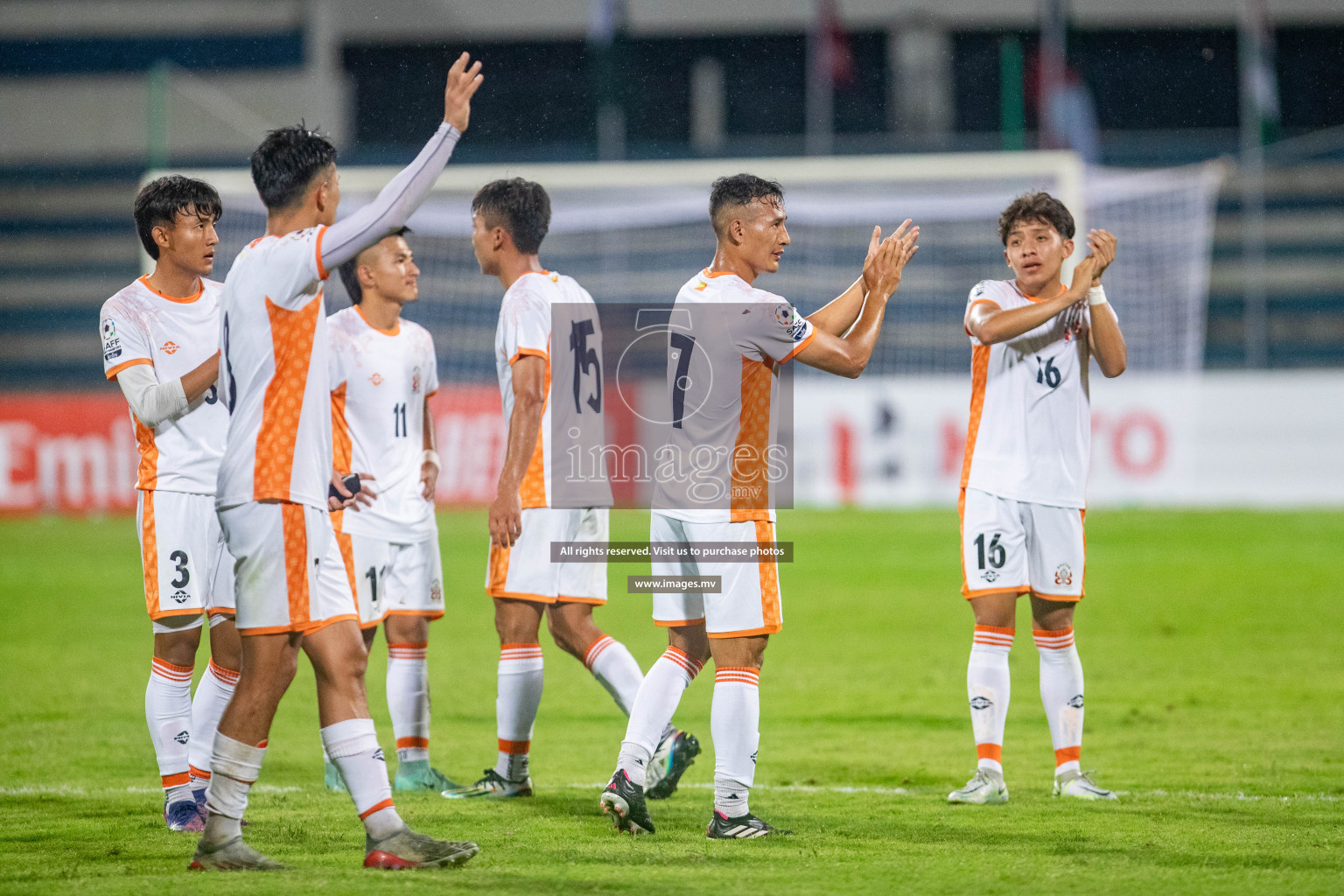 Maldives vs Bhutan in SAFF Championship 2023 held in Sree Kanteerava Stadium, Bengaluru, India, on Wednesday, 22nd June 2023. Photos: Nausham Waheed / images.mv