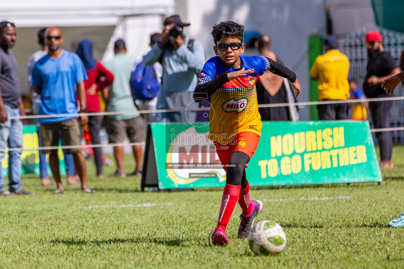 Day 1 of MILO Academy Championship 2023 (U12) was held in Henveiru Football Grounds, Male', Maldives, on Friday, 18th August 2023. 
Photos: Ismail Thoriq / images.mv