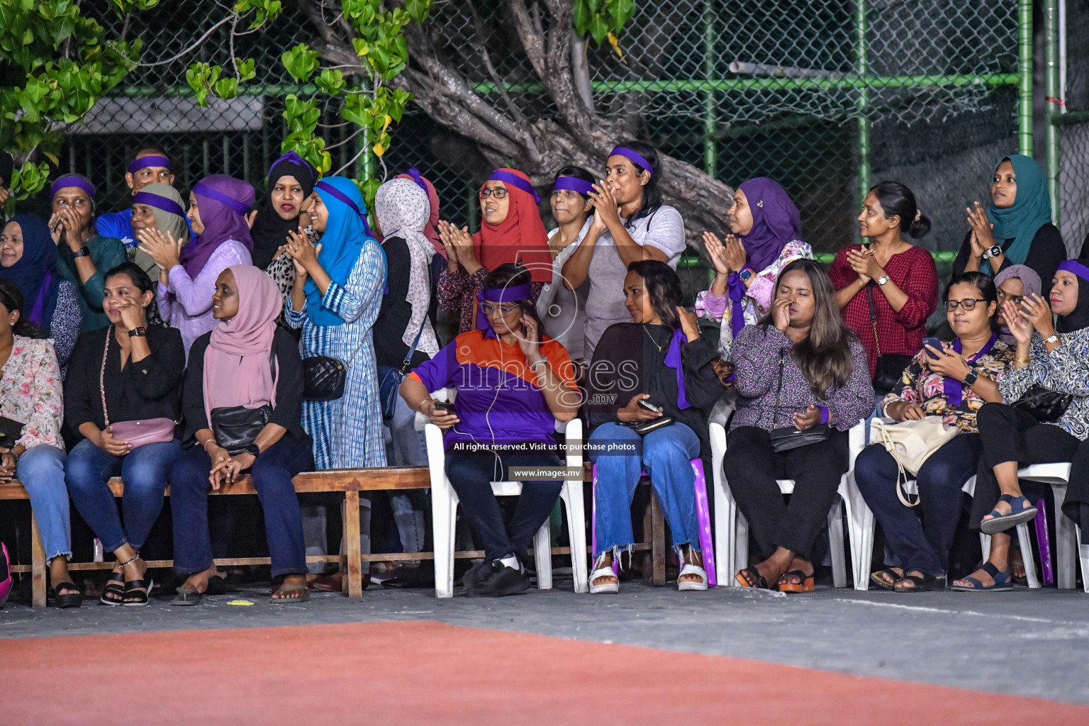 Final of Inter-School Parents Netball Tournament was held in Male', Maldives on 4th December 2022. Photos: Nausham Waheed / images.mv