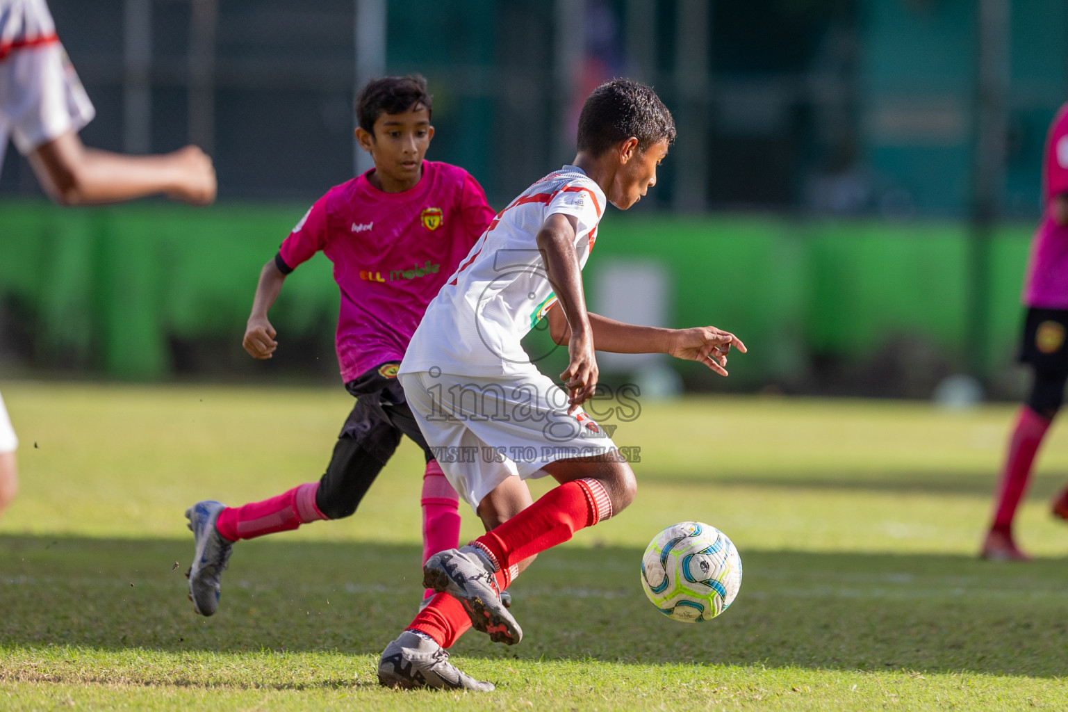 Dhivehi Youth League 2024 - Day 1. Matches held at Henveiru Stadium on 21st November 2024 , Thursday. Photos: Shuu Abdul Sattar/ Images.mv