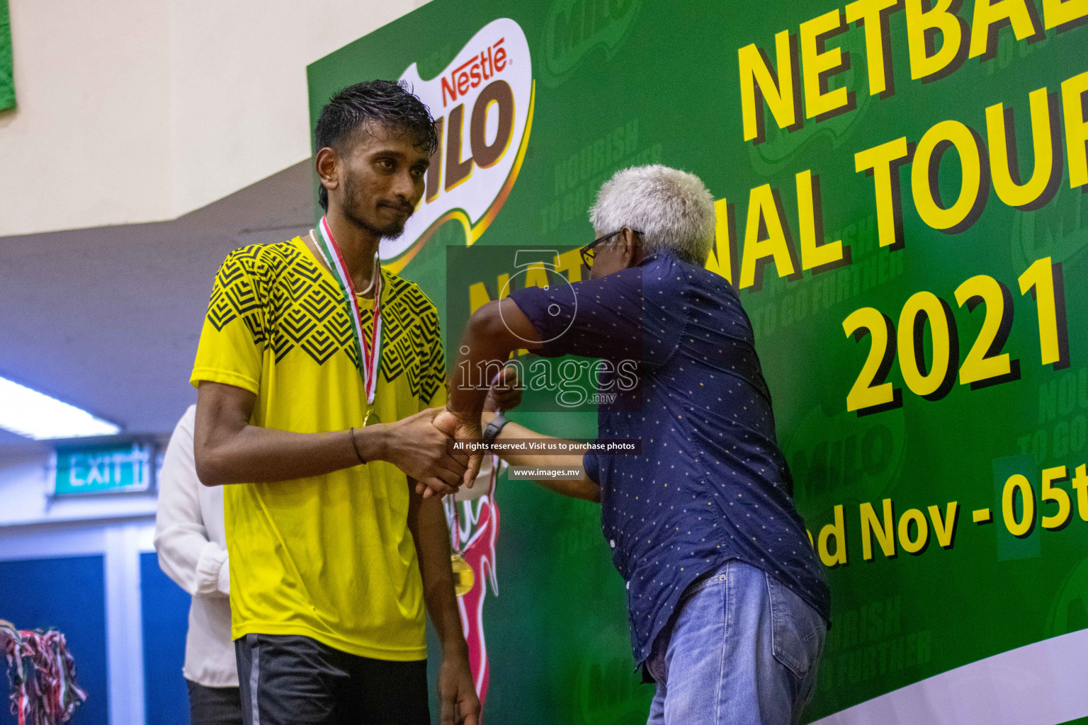 Kulhudhuffushi Youth & R.C vs Club Matrix in the Finals of Milo National Netball Tournament 2021 held on 4th December 2021 in Male', Maldives Photos: Ismail Thoriq / images.mv