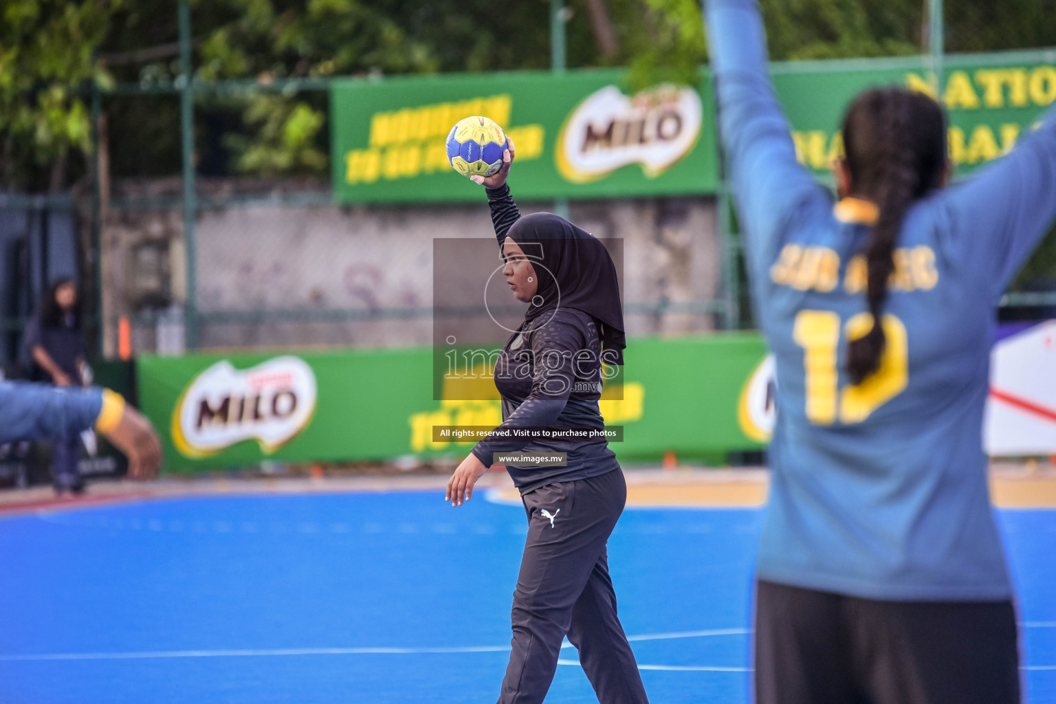 Day 10 of Milo 6th Inter Office Handball Tournament 2022 - Photos by Nausham Waheed