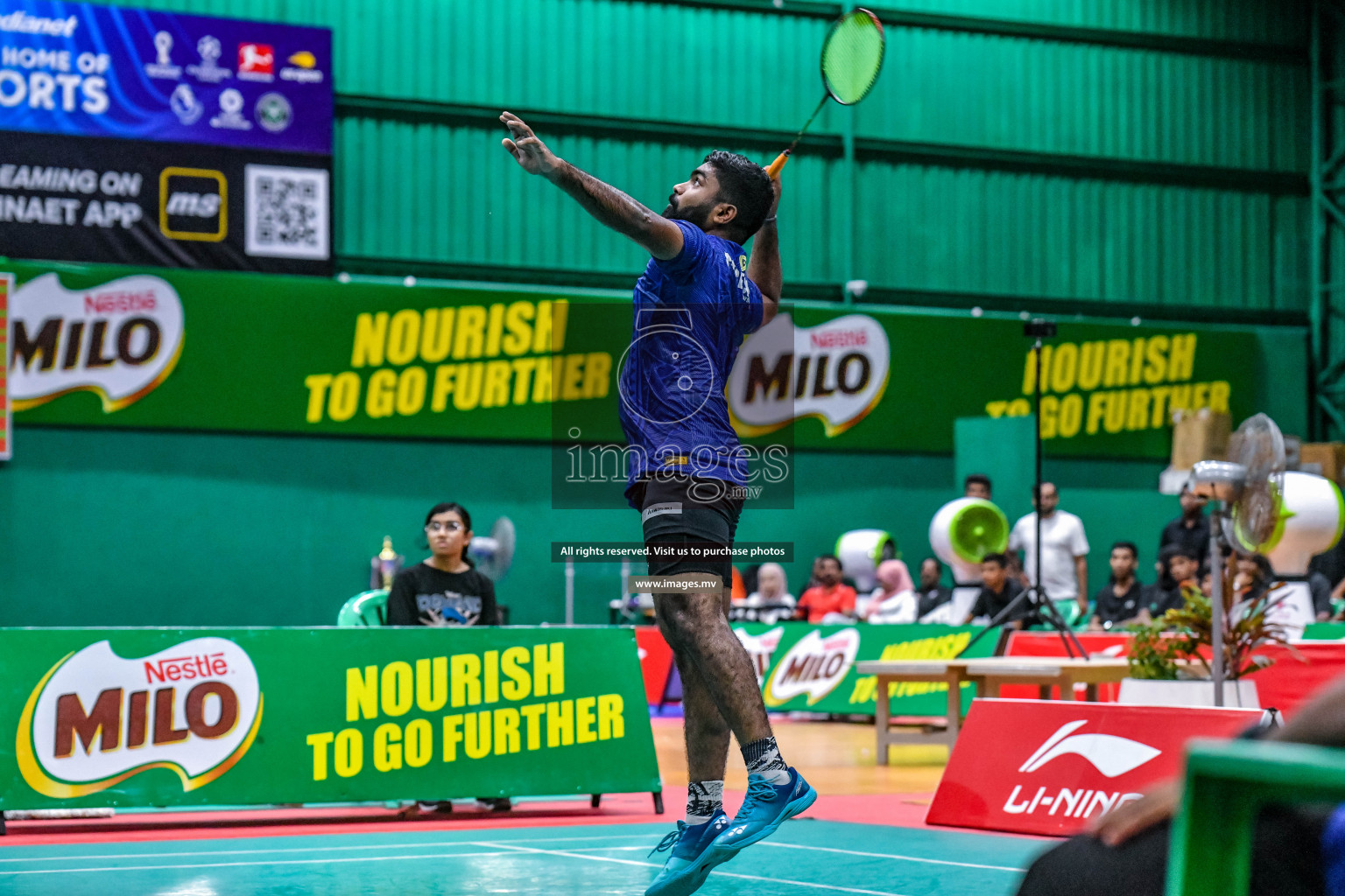 Final of 6th Office Company Badmintion Championship held in Male', Maldives Photos: Nausham Waheed / Images.mv