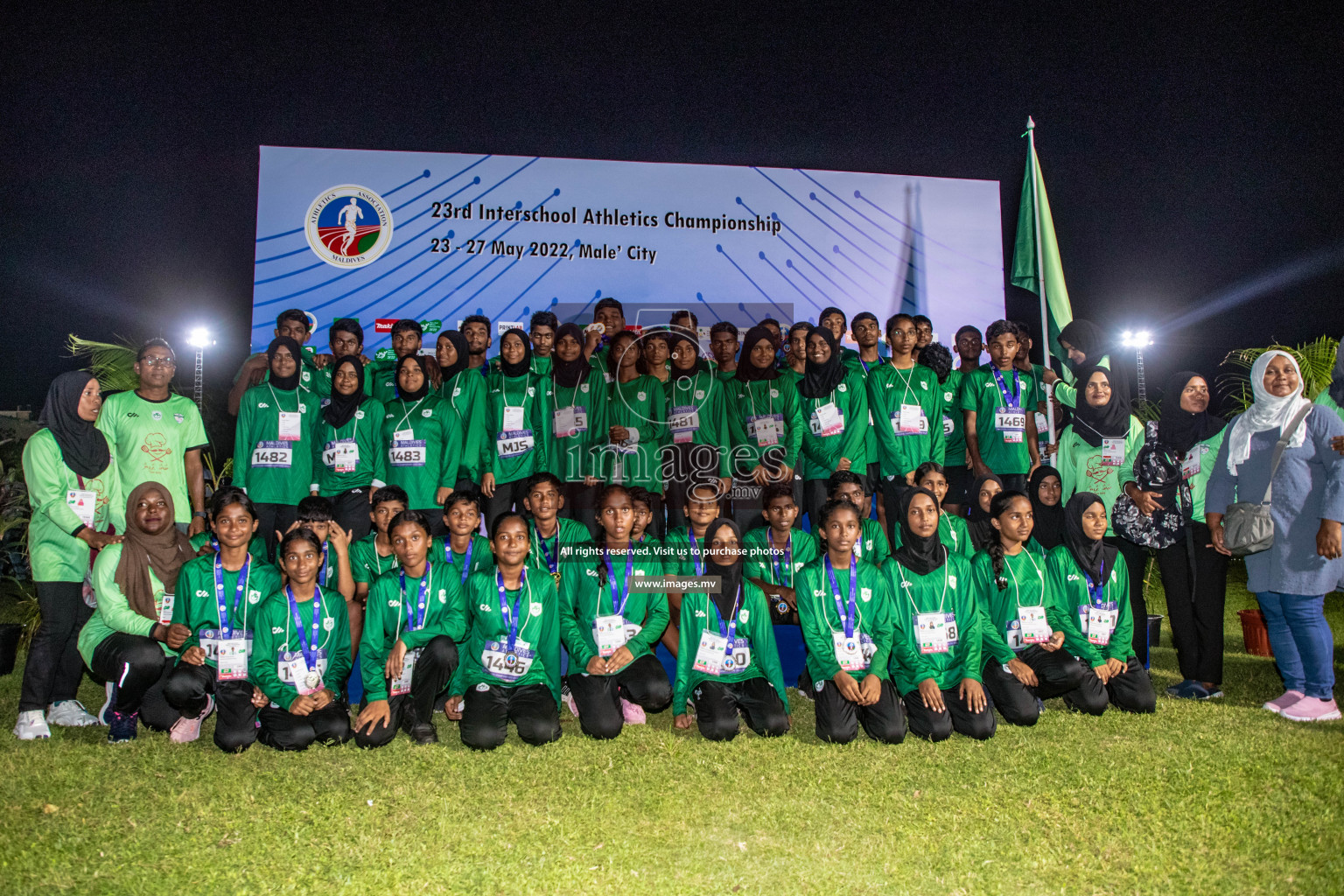 Day 5 of Inter-School Athletics Championship held in Male', Maldives on 27th May 2022. Photos by: Nausham Waheed / images.mv