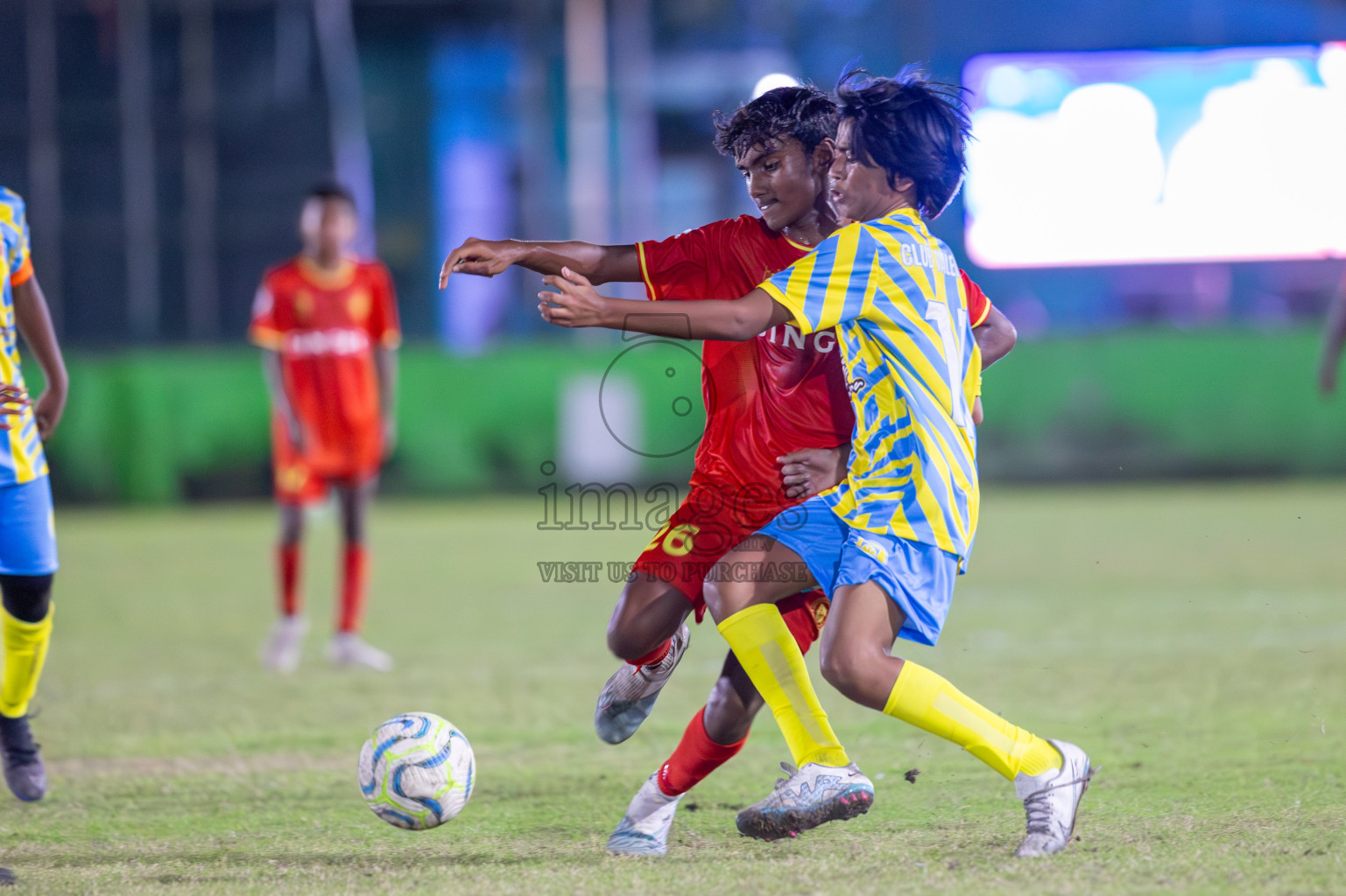 Dhivehi Youth League 2024 - Day 1. Matches held at Henveiru Stadium on 21st November 2024 , Thursday. Photos: Shuu Abdul Sattar/ Images.mv