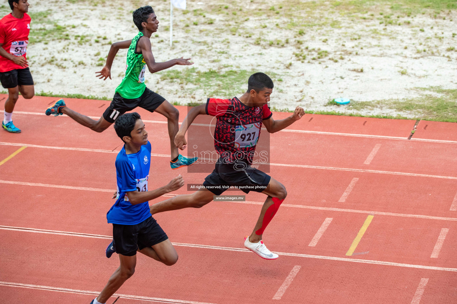 Day three of Inter School Athletics Championship 2023 was held at Hulhumale' Running Track at Hulhumale', Maldives on Tuesday, 16th May 2023. Photos: Nausham Waheed / images.mv