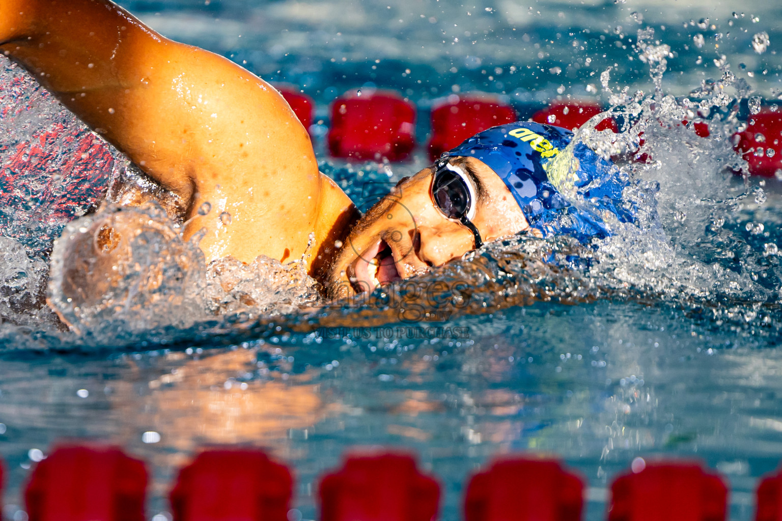 Day 6 of 20th Inter-school Swimming Competition 2024 held in Hulhumale', Maldives on Thursday, 17th October 2024. Photos: Nausham Waheed / images.mv