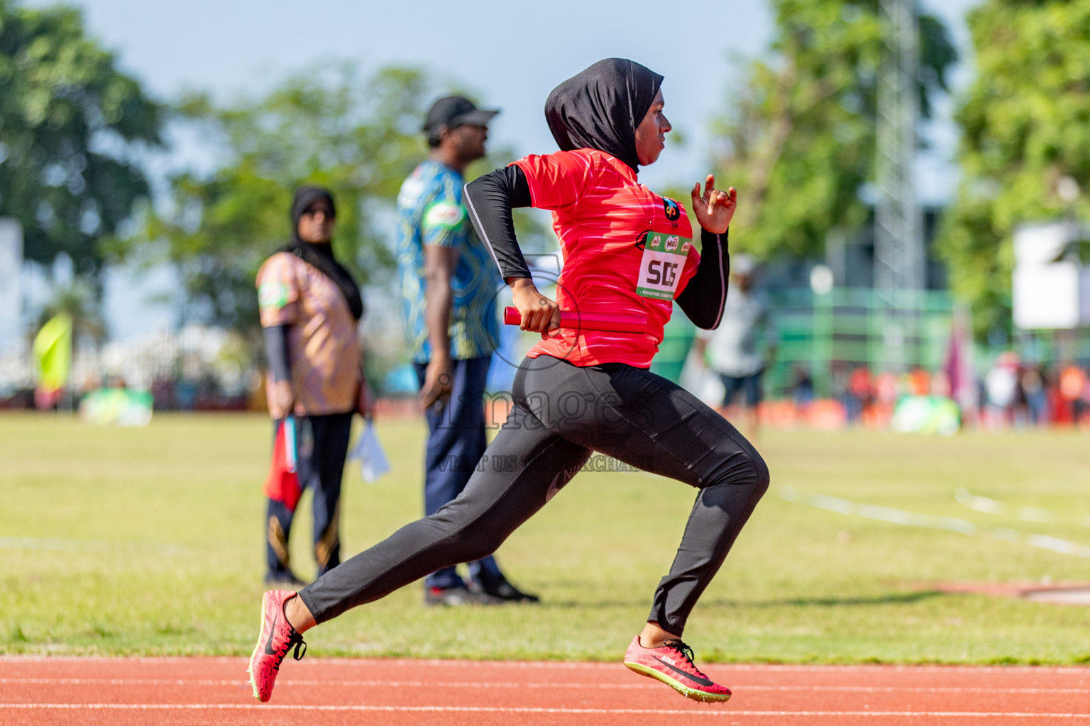 Day 4 of MILO Athletics Association Championship was held on Friday, 8th March 2024 in Male', Maldives. Photos: Hasna Hussain