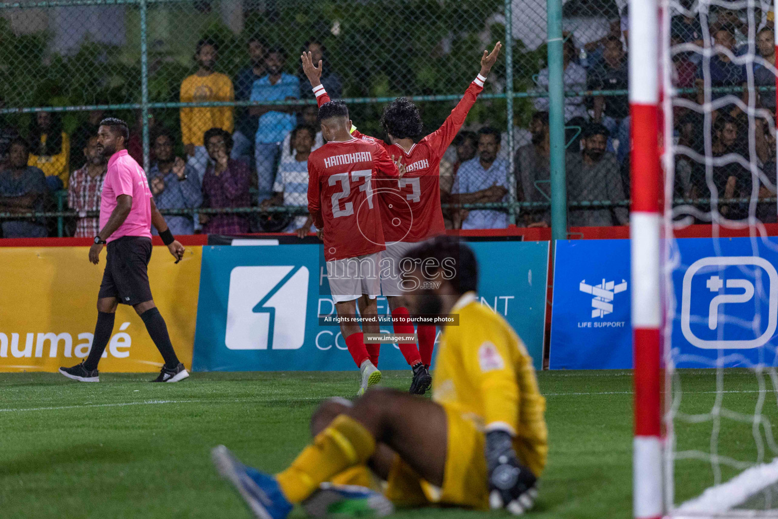 Maldivian vs Medianet in Club Maldives Cup 2022 was held in Hulhumale', Maldives on Saturday, 8th October 2022. Photos: Ismail Thoriq / images.mv