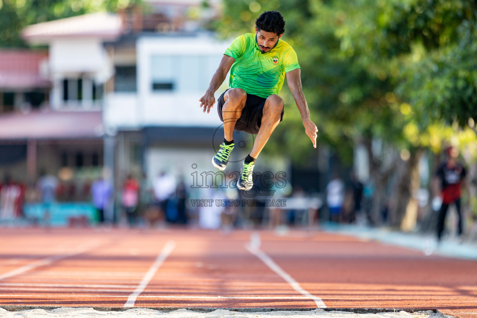 Day 2 of 12th Milo Association Championships was held in Ekuveni Track at Male', Maldives on Friday, 25th April 2025. 
Photos: Hassan Simah / images.mv