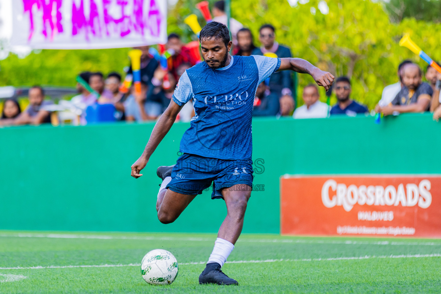 The Marina vs SAII Lagoon in Resort League 2025 (South Male Zone) day 11 was held on Thursday, 9th October 2025 in Crossroads's Maldives, Photos: Areef Adam / images.mv